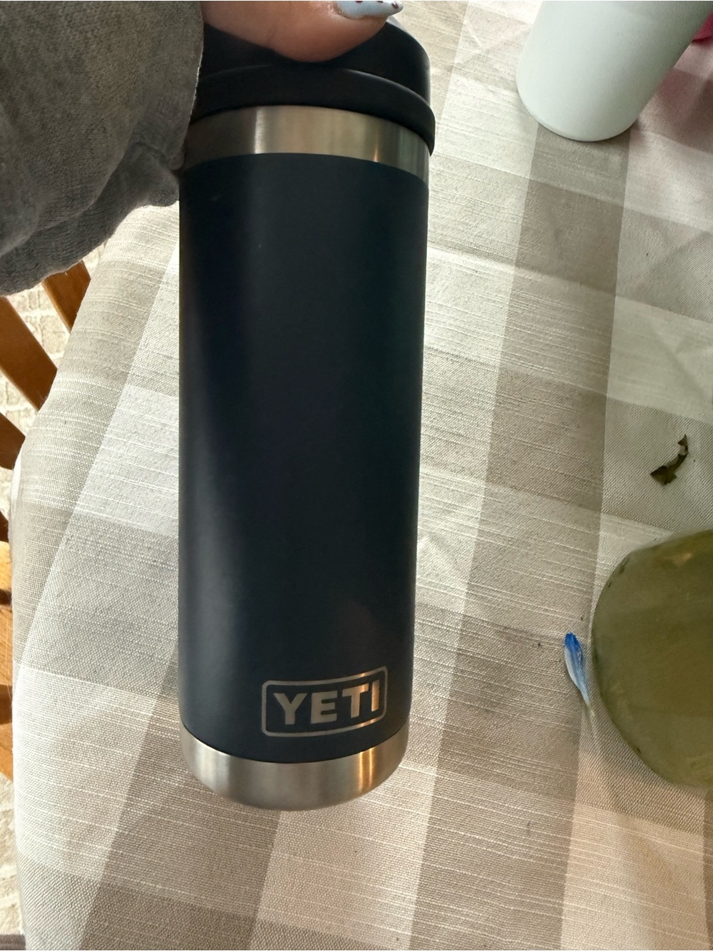 Yeti Navy Blue Traveler Cup Leak Proof